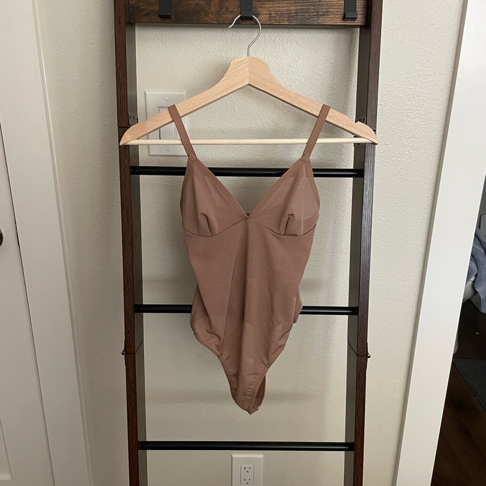 SKIMS mesh bodysuit